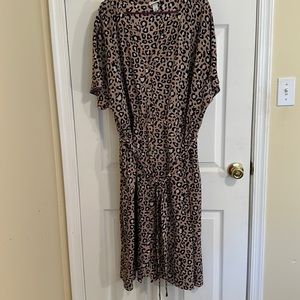 Cheetah Print Dress